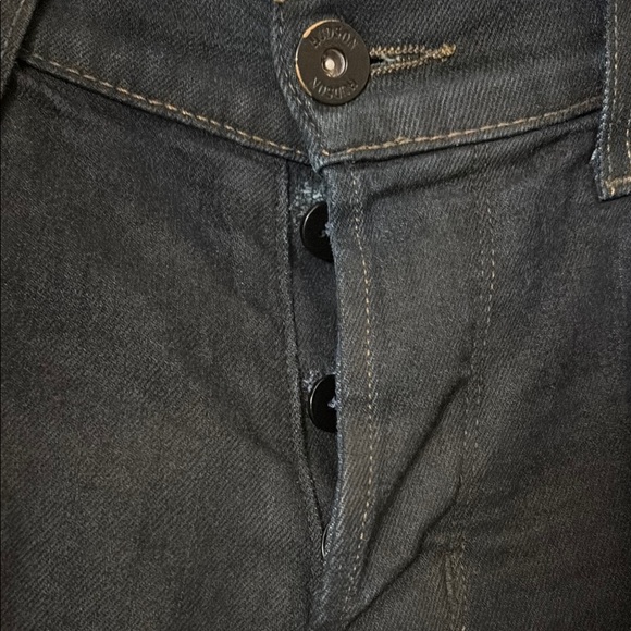 Hudson Byron Five Pocket Straight Men's Dark Navy Jeans - Picture 3 of 9